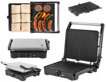 GRILL ELEKTRYCZNY OPIEKACZ ROZKŁADANY 2000W TOSTER