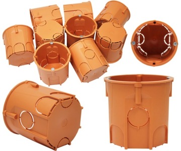 КОРОБКА ДЛЯ СКРЫТОГО МОНТАЖА ГЛУБИНОЙ 60 С ВИНТАМИ A.0001LDP