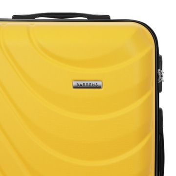 ДОРОЖНАЯ СУМКА, средний чемодан, на колесах, СРЕДСТВЕННЫЙ БАГАЖ, ЛЕГКАЯ, ЖЕЛТАЯ