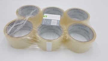 Taśma pakowa Q-connect przezroczysta 48mm 46m 1szt