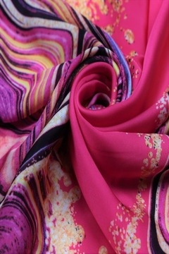 ШАРФ ЖЕНСКИЙ, GAWROSZKA BANDANA, 90 x 90 СМ