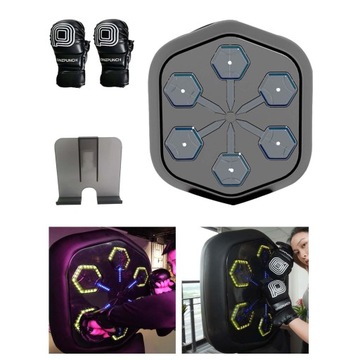 Музыкальная боксерская машина Reaction Target Punch Pad
