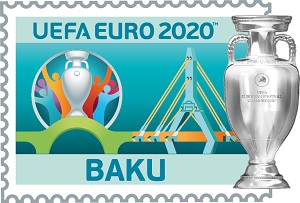 Евро-2020 город Баку (официальный продукт)