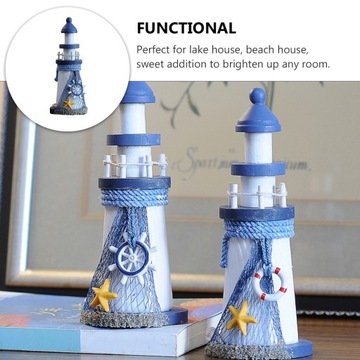 Украшение маяка Морское деревянное украшение