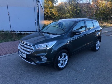 Ford Kuga II SUV Facelifting 2.0 TDCi 150KM 2018 ZADBANY FORD KUGA 2.0 TDCI TREND KLIMA ALU HAK SUPER STAN