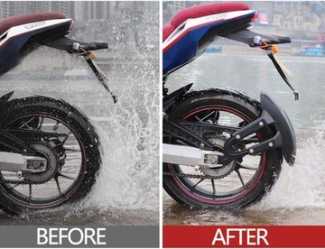 Универсальное заднее крыло мотоцикла.