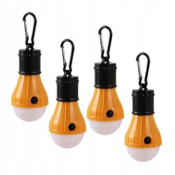 4 SZTUK 3 Wisząca lampa namiotowa LED Wodoodporna