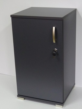 szafka zamykana na klucz RODO 5 ZMONTOWANA BIAŁA