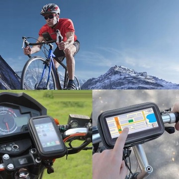 Водонепроницаемый ВЕЛОСИПЕДНЫЙ КРЕПЛЕНИЕ ДЛЯ ТЕЛЕФОНА GPS-ЧЕХОЛ НА РУЛЕ