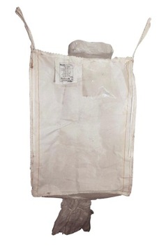 Worek kontenerowy Big Bag 81x81x110 lej zasypowy lej wysypowy odpady kamień
