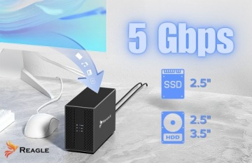 Корпус для HDD SSD 2x 3,5