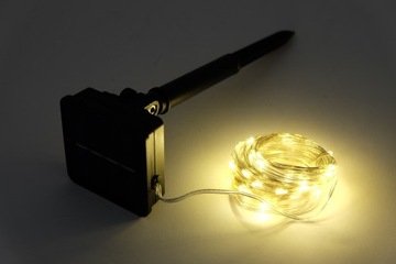 LAMPKI GIRLANDA OGRODOWA SOLARNA 100 LED 12m.b.