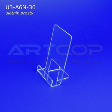 A6 UPPER - карман, подставка, диспенсер для листовок из оргстекла