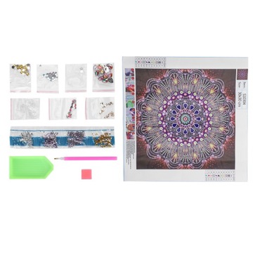 Набор для алмазной живописи 5D картина Мандала Цветок Гостиная DIY 04