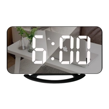 LED Digital Alarm Clock With Brilliant light FM Radio Table Clock Date