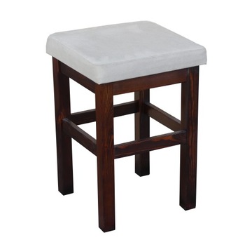 TABORET STOŁEK TAPICEROWANY Z TAPICERKĄ DO WYBORU