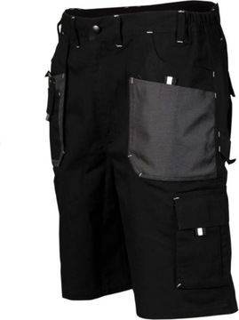 SPODNIE ROBOCZE - SZORTY BASIC LINE CZARNE XL