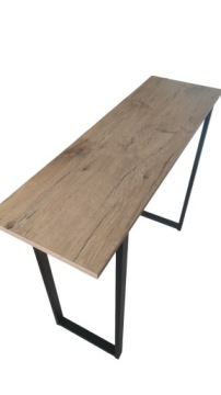 Мраморный консольный столик в стиле лофт