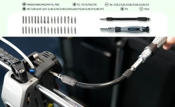 CREALITY ZESTAW PROFESJONALNYCH NARZĘDZI DO DRUKARKI 3D ETUI PROFESSIONAL