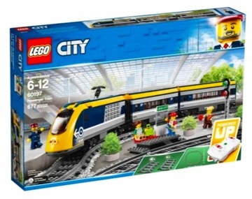 Klocki lego city Pociąg pasażerski 60197