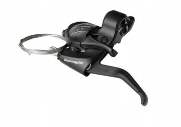 Klamkomanetka manetka klamka SHIMANO ST-TX800 TOURNEY LEWA 3RZ CZARNA