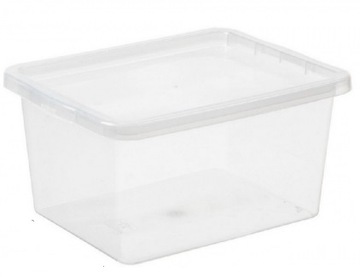 POJEMNIK 20 Basic BOXX PRZEZROCZYSTY Z POKRYWĄ