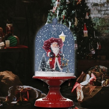 Музыкальный световой фонарь Портативная рождественская музыкальная сцена