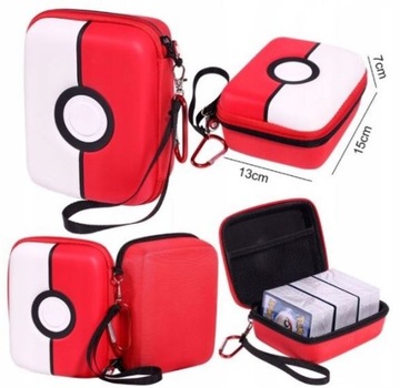 Чехол-держатель для карточек 400 Покемон Пикачу Детская подарочная коробка