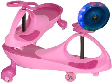 Jeździk grawitacyjny TWISTER PINK auto dla dzieci