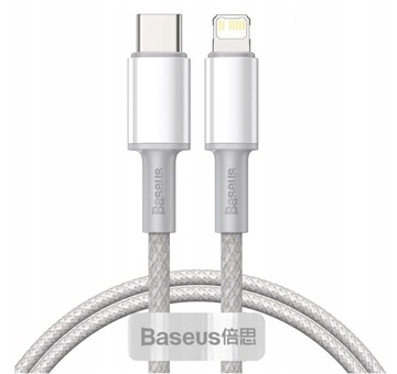 KABEL PRZEWÓD USB-C DO LIGHTNING BASEUS 20W 5A 1M