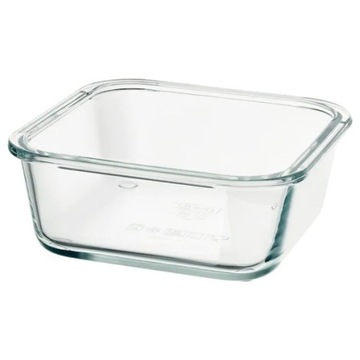 POJEMNIK NA ŻYWNOŚĆ SZKLANE 600 ML IKEA 365+
