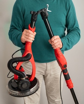 SZLIFIERKA ŻYRAFA GIPSU 1800W ODKURZACZ PRZEMYSŁOWY 3600W ZESTAW 2w1