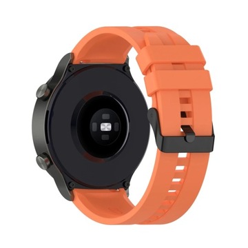 Pasek do zegarka opaska smart 22mm pomarańczowy