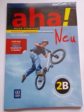 Aha Neu ! Język niemiecki Podręcznik z ćw. FOLIA