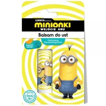 MINIONKI POMADKA BALSAM DO UST 4,4g zapach mango