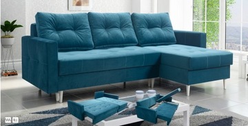 Govi narożnik GLAMOUR chesterfield pikowany Lux