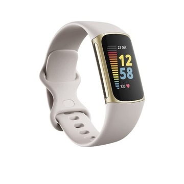 Smartband Fitbit Charge 5 beżowy