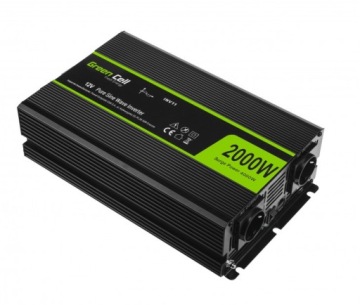 Автомобильный инвертор GC 12V/230V 2000W/4000W CLEAN SINUS INVERTER