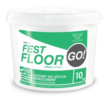 mikrocement FESTFLOOR GO ściana/podłoga ZRÓB SAM!