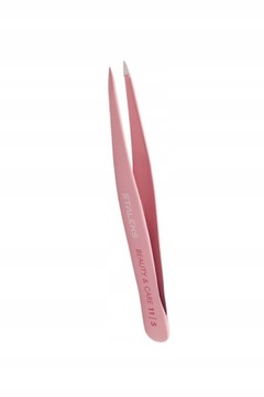 Pęseta do brwi Staleks Beauty&Care TBC-11/5 Różowa