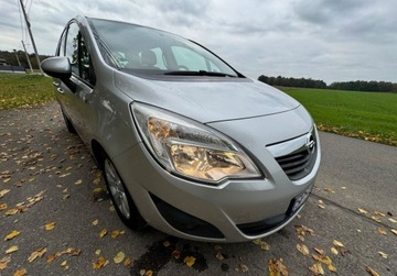 Opel Meriva II Mikrovan 1.4 Twinport ECOTEC 100KM 2010 Opel Meriva Bezwypadkowy, oryginalny lakier, instalacja gazowa LPG 1.4, zdjęcie 12