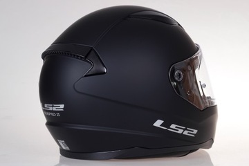 KASK MOTOCYKLOWY LS2 FF353 RAPID CZARNY MAT MĘSKI SYSTEM PINLOCK 2 SZYBY