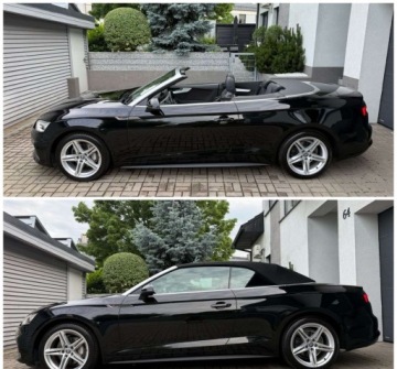 Audi A5 F5 Cabrio 2.0 TDI 190KM 2018 Audi A5 Cabrio Audi A5 Cabrio 40 TDI S tronic S line 2.0 Diesel 190KM, zdjęcie 4