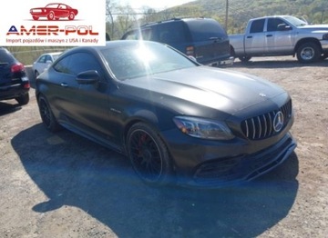 Mercedes Klasa C W205 2019 Mercedes-Benz Klasa C 2019r., AMG C63 S , od ubezpieczalni 4.0 Benzyna