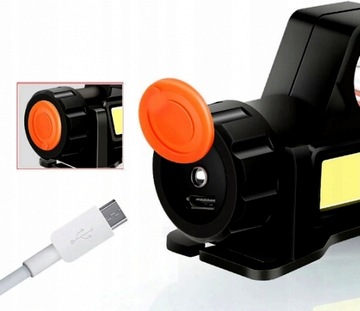 COB СВЕТОДИОДНАЯ ФАРА 4в1 С МАГНИТОМ