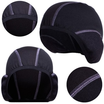Czepek Czapka pod kask ocieplana termoaktywna L XL