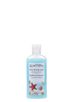 Żel pod prysznic, mydło pod prysznic mini z solą morską z Adriatyku 100ml