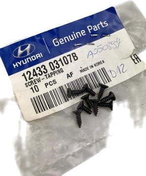 Wkręt Hyundai 12433-03107B 9szt