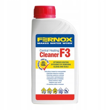 FERNOX F3 Cleaner 500ml do czyszczenia instalacji