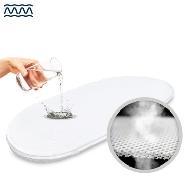 ТОЛСТЫЙ матрас для гондольной коляски Cybex Priam 78x34, ВОДОНЕПРОНИЦАЕМЫЙ лист